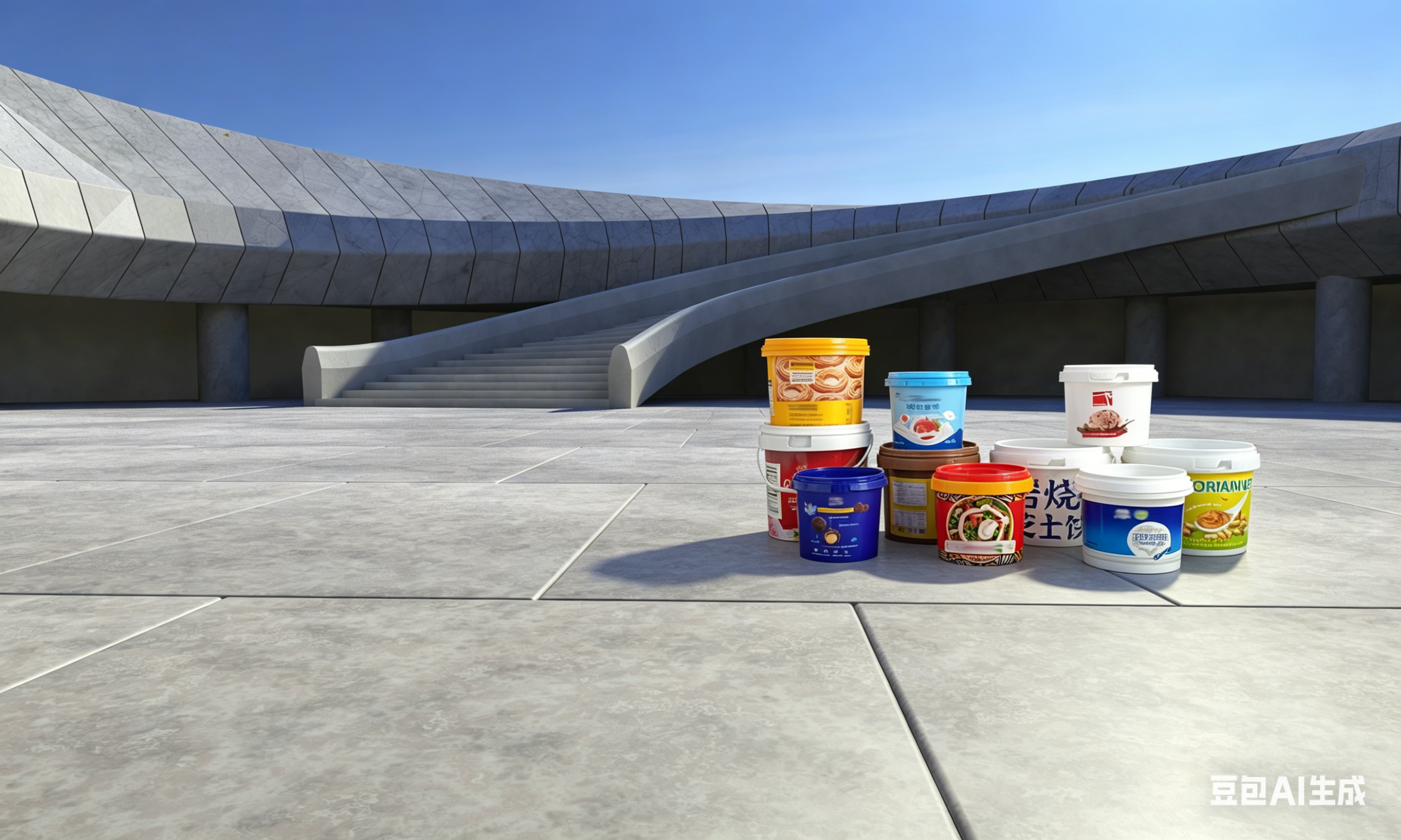 Rulyda plastic buckets, pallets and industrial bins
